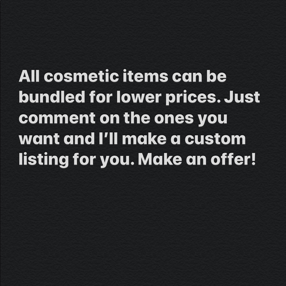 OFFERING BUNDLES JUST ASK!